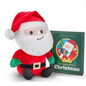 Kohl's Cares Santa Plush Toy & Storybook Bundle NWT & Sealed